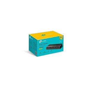 Hub 8 portas TP-Link LS1008G 10/100/1000 Caixa Plástica