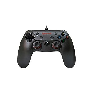Controle para PC Redragon Saturn G807 - com Fio - USB - PC/PS3 - Preto