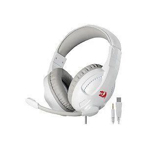 Fone P2 Redragon H211W-RGB c/Microfone Cronus White