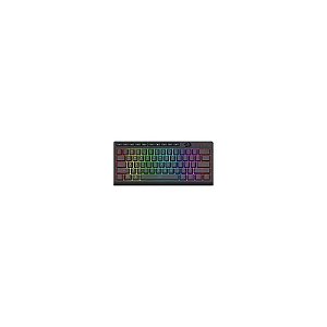 Teclado Gamer Redragon K522-RGB Shiva 61 USB / RGB / Inglês - Preto