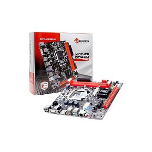 Placa Mãe Keepdata B75-KDGNV DDR3 Socket LGA1155 Chipset Intel B75 Express Micro ATX