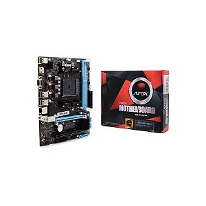 Placa Mãe Afox A68-MA5 DDR3 Soquete FM2+ Chipset AMD A68 Micro ATX