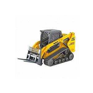 Empilhadeira Huina Miniatura 1/50 Metal Estática de Esteira Bocat 1706