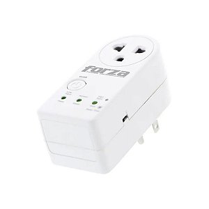 Tomada com Proteção Forza FVR-4402B 4400W/220V - Branco