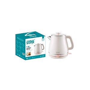 Jarra Elétrica Winning Star ST-6054 1.8L 220V Rosa 1600W
