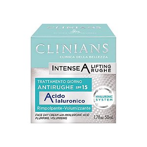 Creme Hidratante Facial Clinians Intense Anti Rugas - FPS15 - 50ML