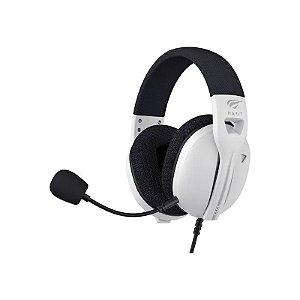 Fone de Ouvido Gamer Havit FUXI-H5D-N 3.5 MM - Preto/Branco