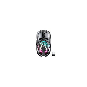 Mouse Gamer Onikuma DM02 Wireless / Bluetooth / RGB - Cinza