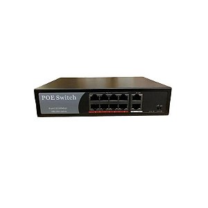 F. Switch 08POE 120W 10/100MBPS 8*100M+2*100M PM-R10-8FE