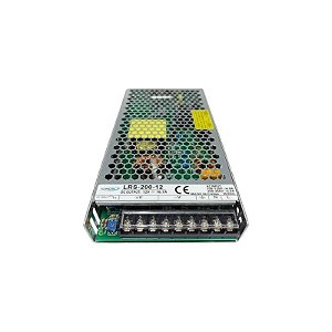 Fonte Centralizadora 12V 16.7A 204W LRS-200-12 Bivolt Iuron