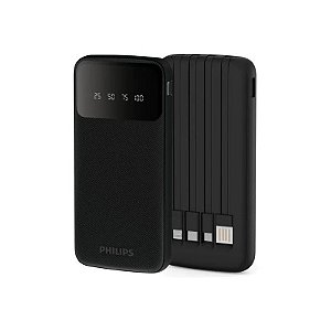 Carregador Wireless Philips DLP7710 10000mAh - Preto