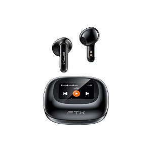 Fone de Ouvido Ear FTX E97L-BK BT/Mic/Touch/IPX6 Preto 124702