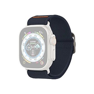 Pulseira de Nylon Spigen para Apple Watch Lite Fit Ultra AMP05984 42/44/45/49 MM - Azul Marinho