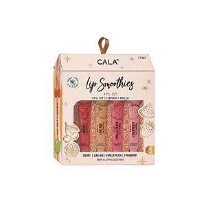 Batom Cala Lip Smoothies 4 Peças
