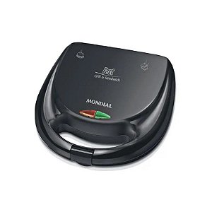 Sanduicheira Mondial Fast Grill e Sandwich S-12 110V