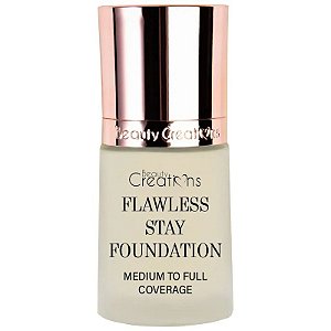 Base Líquida Beauty Creations Flawless Stay Cobertura Média a Alta FS 2.0 - 30mL