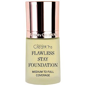 Base Líquida Beauty Creations Flawless Stay Cobertura Média a Completa FS 4.5 - 30mL