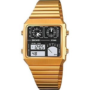 Relógio Skmei 2198 Dourado - Masculino