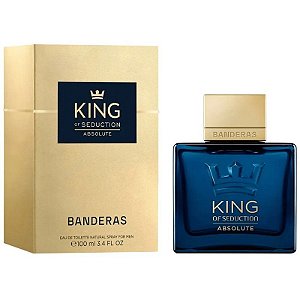 Perfume Antonio Banderas King of Seduction Absolute EDT 100ml - Masculino