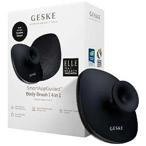 Escova Corporal GESKE Body Brush 4 em 1 - Preto