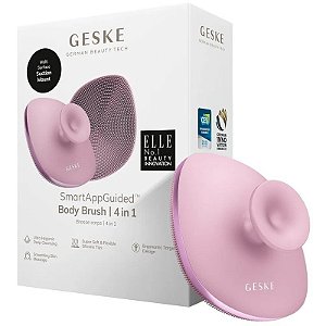 Escova Corporal GESKE Body Brush 4 em 1 - Rosa