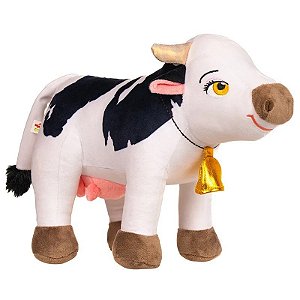 Pelúcia AX Toys A Granja do Zenón 8036 - Vaca Lola
