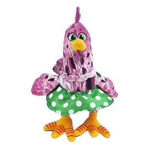 Pelúcia AX Toys A Granja do Zenón Galinha Bataraza - 8036