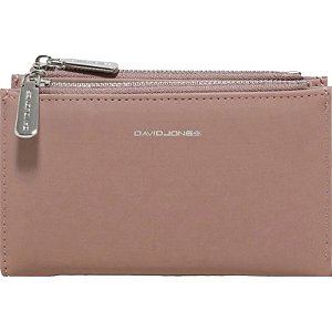 Carteira David Jones P165 Feminina - Adobe Rose
