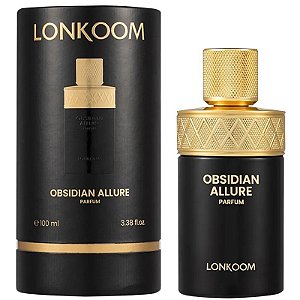 Perfume Lonkoom Obsidian Allure Parfum 100mL - Unissex