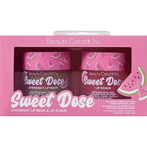 Máscara Labial Beauty Creations Sweet Dose + Pequeno Esfoliante
