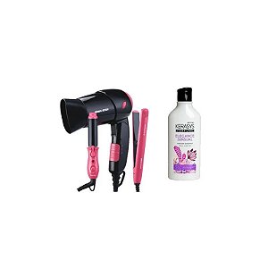 Kit Mega Star GWB056KIT + Shampoo Kesasys Elegance Sensual Pack 04