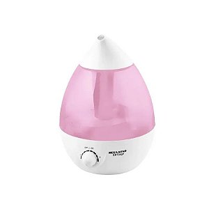 Umidificador de Ar Megastar GH1342P 25 Watts de 2,7 Litros Bivolt - Rosa/Branco
