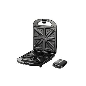 Sanduicheira Raf R.2581S - Preto - 4 Unidades - 220V