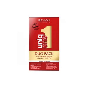 Kit Creme de Pentear Uniq One 10 Benefícios Reais Tradicional com 2 Unidades