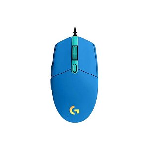 Mouse Gamer Logitech G203 USB 8000DPI Lightsync RGB Azul