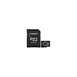 Cartão de Memória Micro SD Kingston Canvas Select Plus C10 U1 V10 A1 128GB - SDCS3/128GB