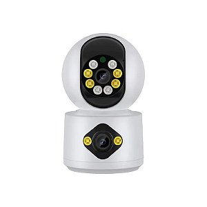 Câmera de Segurança IP Wifi Inteligente IPD-01 - FHD /4MP - 355° - Branco