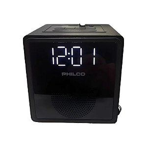 Rádio Relógio Philco PAR-3206 - Preto
