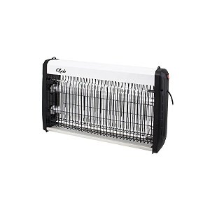 Mata Mosquitos Krab KBMIE150 - 15W - 2 Lâmpadas UV - 110V - Branco e Preto