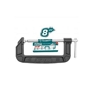 Prensa Sargento G Total THT13186 Braçadeiras G de 20 cm