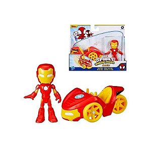 Brinquedo do Homem de Ferro e Seu Veículo Hasbro Marvel