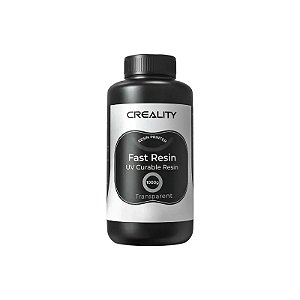 Resina Curada por UV Rápida Creality 1KG para Impressora 3D - Transparente