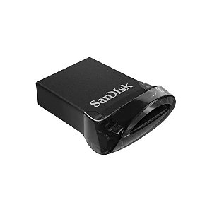 Pen Drive Sandisk Ultra Fit SDCZ430-128G-G46 - 128GB - 130MB/s - Preto