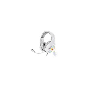 Fone Gamer Redragon H260W-RGB Hylas RGB / com Fio - Branco