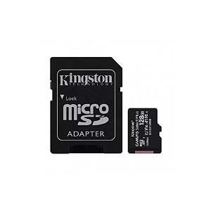Cartão de Memória Class 10 Micro SD Kingst 128GB 100M/s