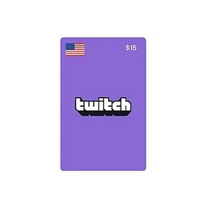 Código Twitch de 15$ Conta de Códigos Digitais EUA