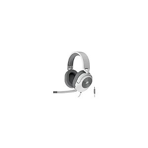 Fone de Ouvido Gamer Corsair HS55 Surround V2 / com Fio - Branco / Cinza (CA-9011390-WW)