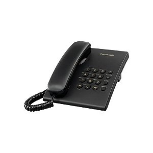 Telefone Panasonic KX-TS500LX Preto