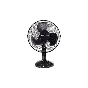 Ventilador de Mesa FTX Aura FTXHB-TF-15-02 - 45W - 30,48 cm - 220V/50Hz - Preto