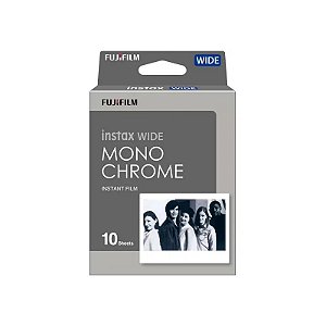 Papel Térmico Fujifilm Instax Largo Monocromático - (10 Folhas de Filme)
